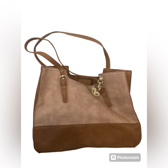 Bueno Pink and Brown Purse - Picture 2 of 6